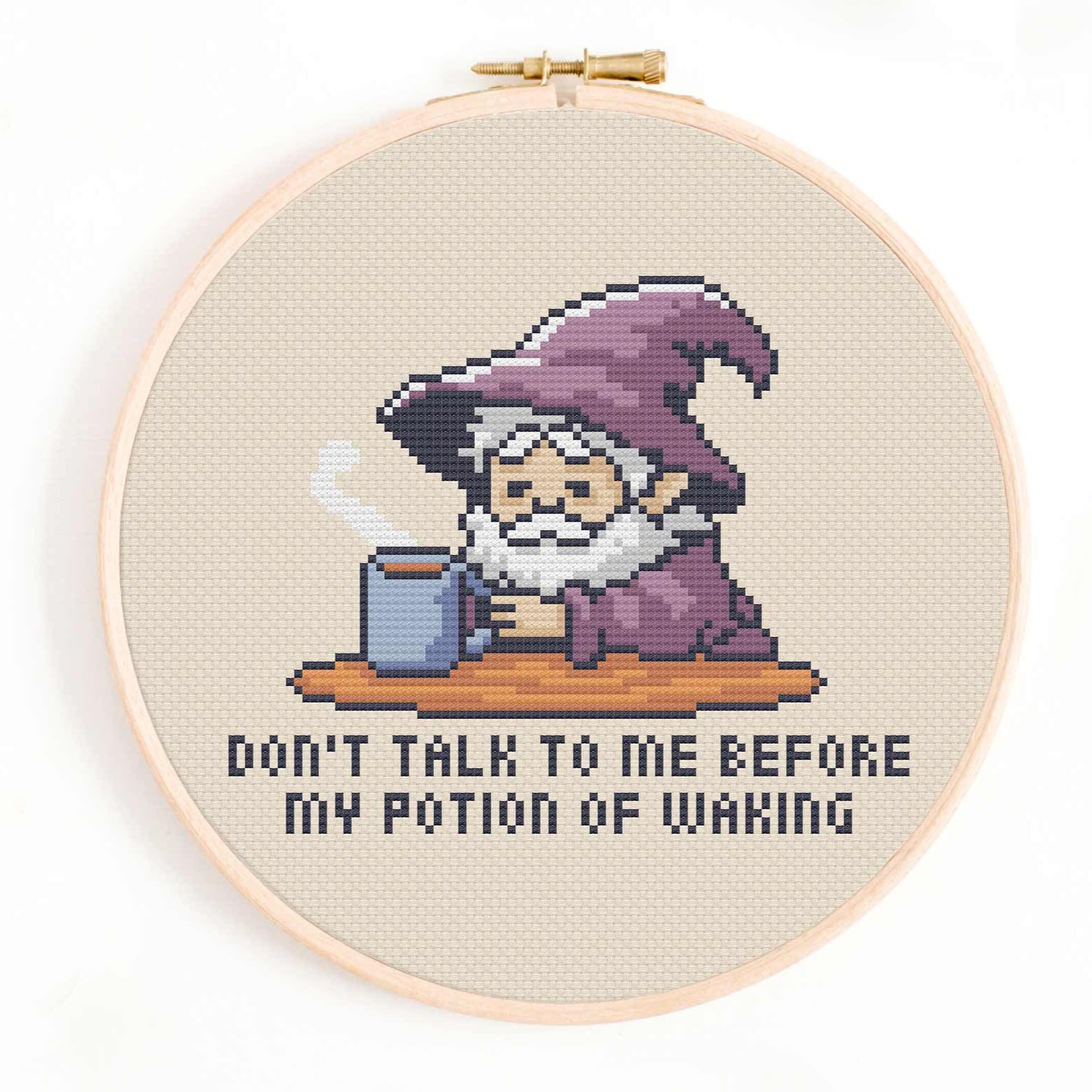 Potion of Waking - Wizard Cross Stitch Pattern