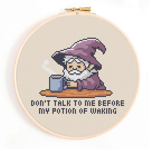Potion of Waking - Wizard Cross Stitch Pattern