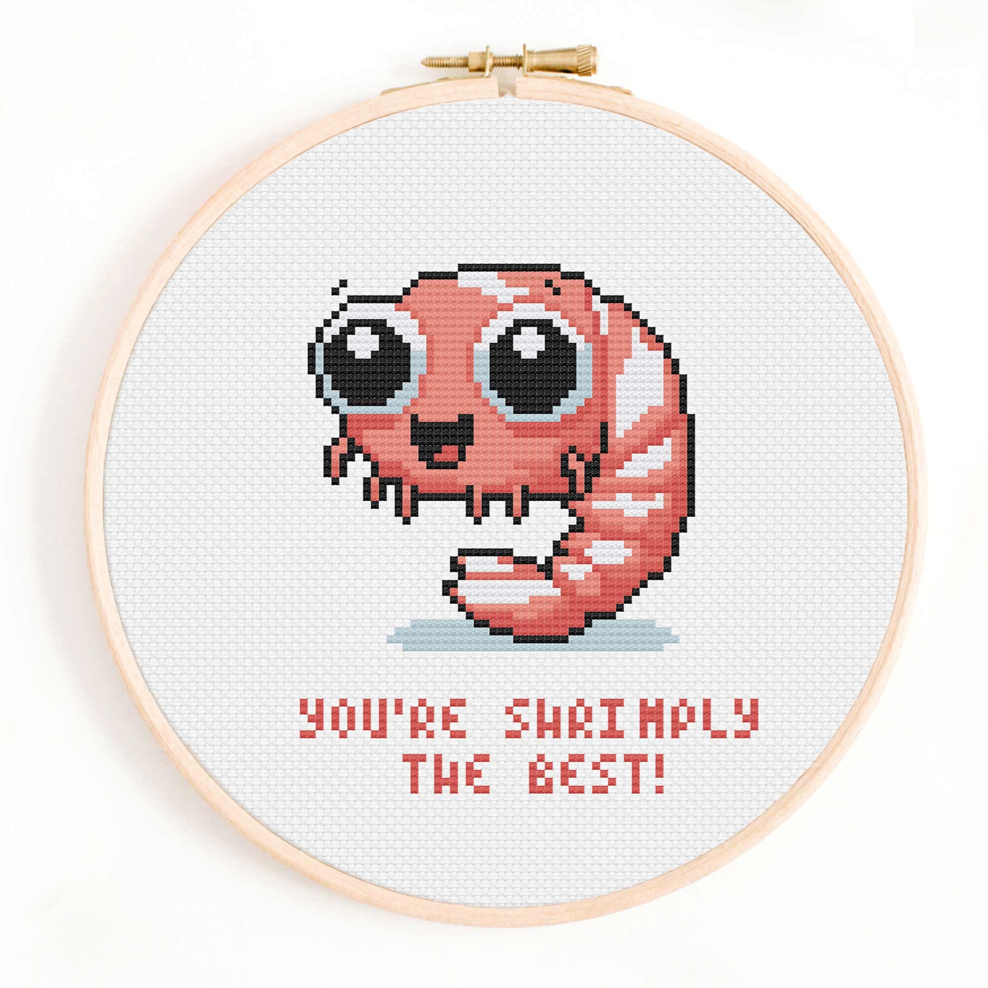 Shrimply the Best Cross Stitch Pattern