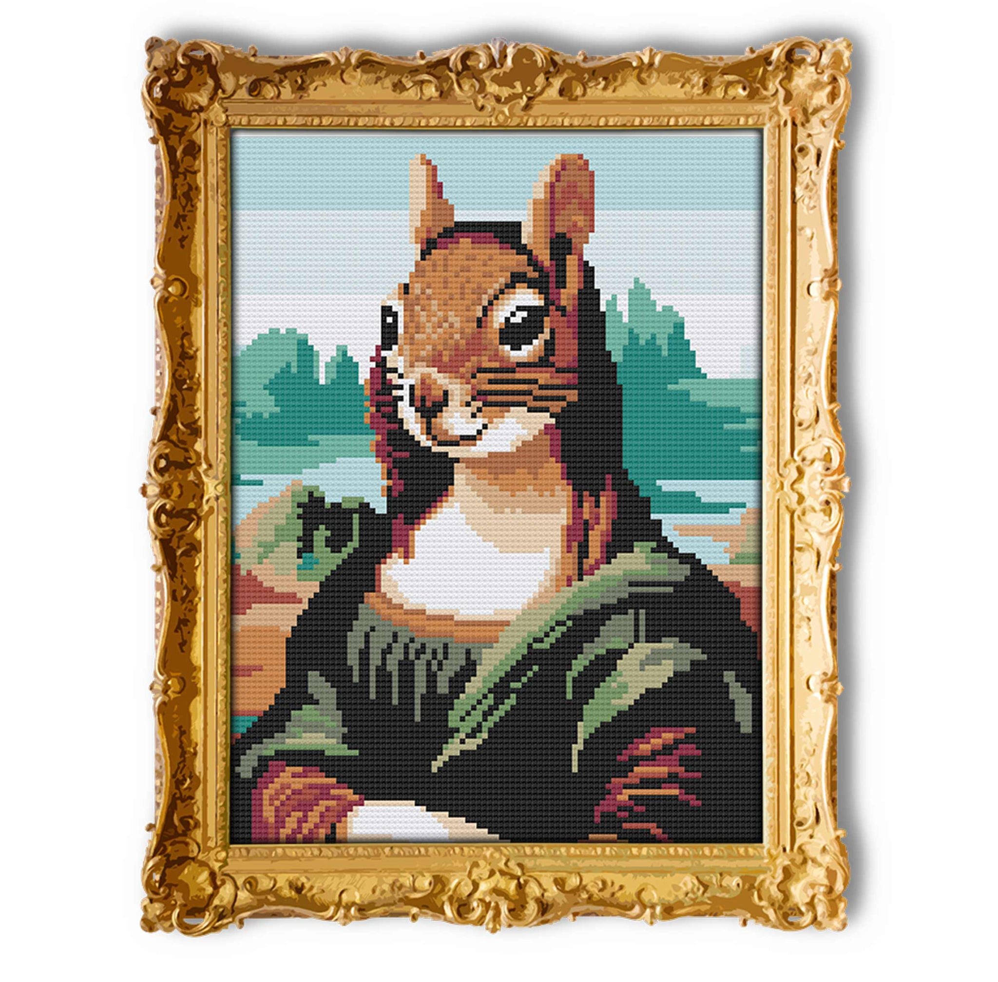 Squirrel Lisa Cross Stitch Pattern
