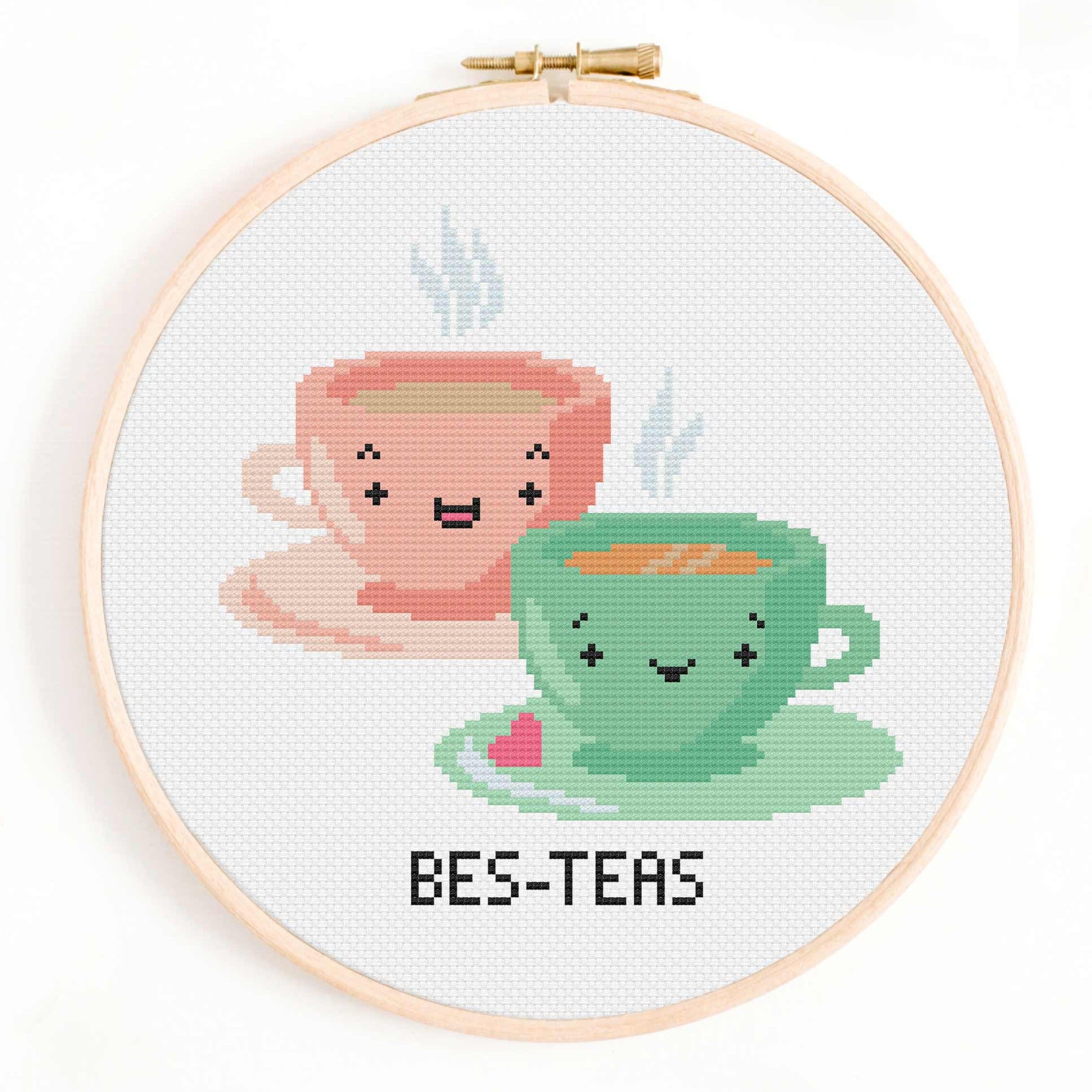 Bes-Teas Cross Stitch Pattern
