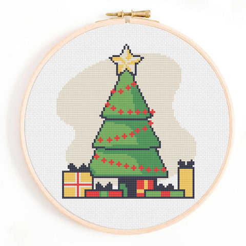 'Oh, Christmas Tree' Cross Stitch Pattern