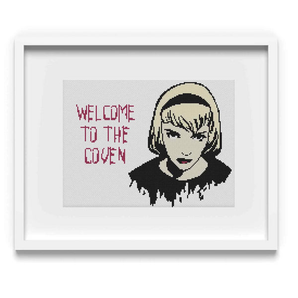 The Chilling Adventures of Sabrina Cross Stitch Pattern