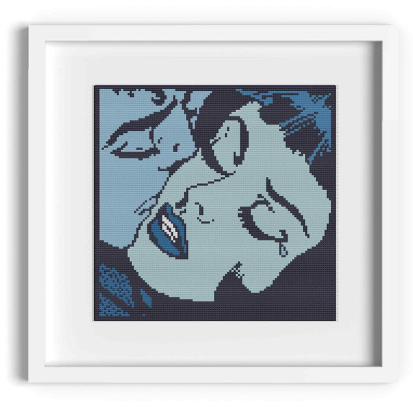 Pop Art Cross Stitch Pattern