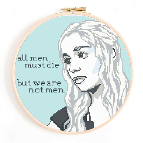 Daenerys Cross Stitch Pattern