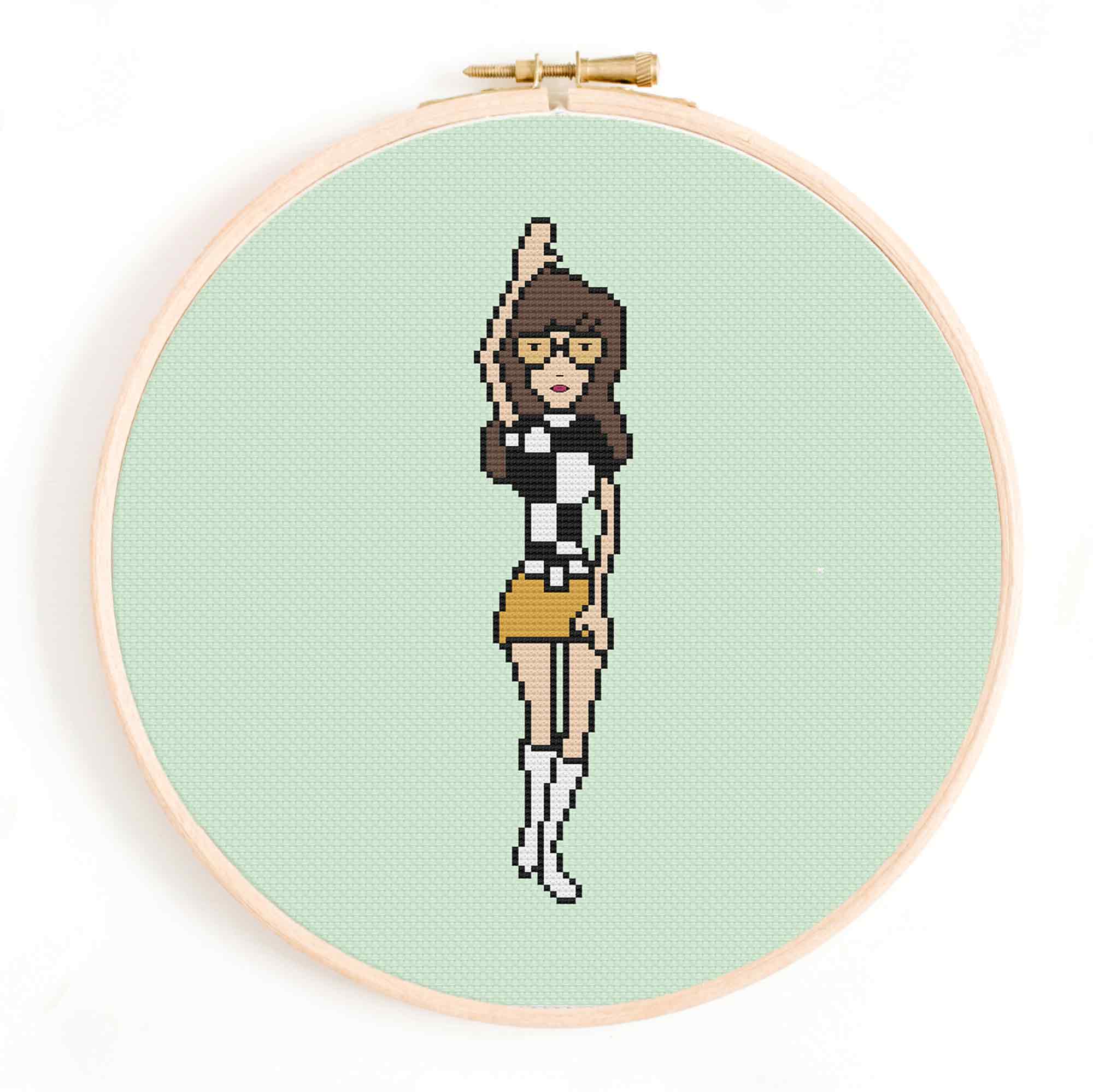 1960's Alter-Ego Daria Cross Stitch Pattern