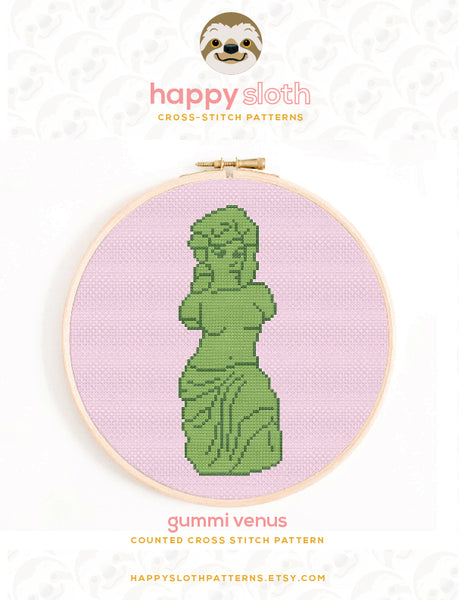 Gummi Venus Cross Stitch Pattern