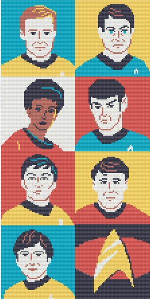 Star Trek The Original Series Stitch Pattern