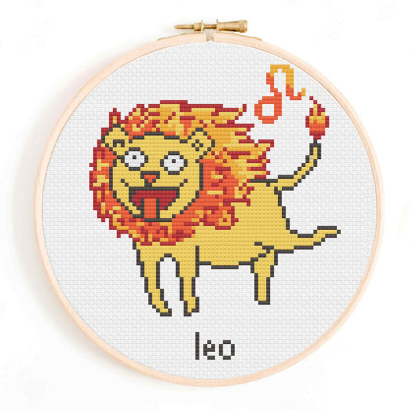 Little Leo Cross Stitch