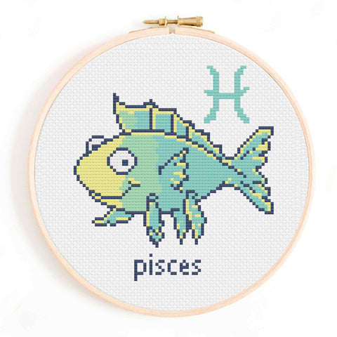 Little Pisces Cross Stitch
