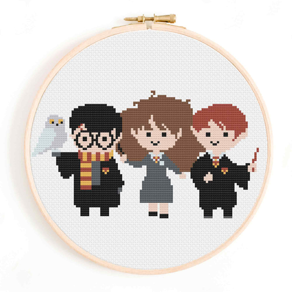 170 Harry Potter cross stitch ideas